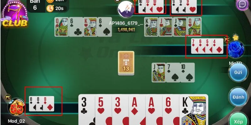 Các quy định về tính thưởng của game bài phỏm