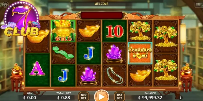Nổ hũ Treasure Bowl là tựa game siêu hấp dẫn 